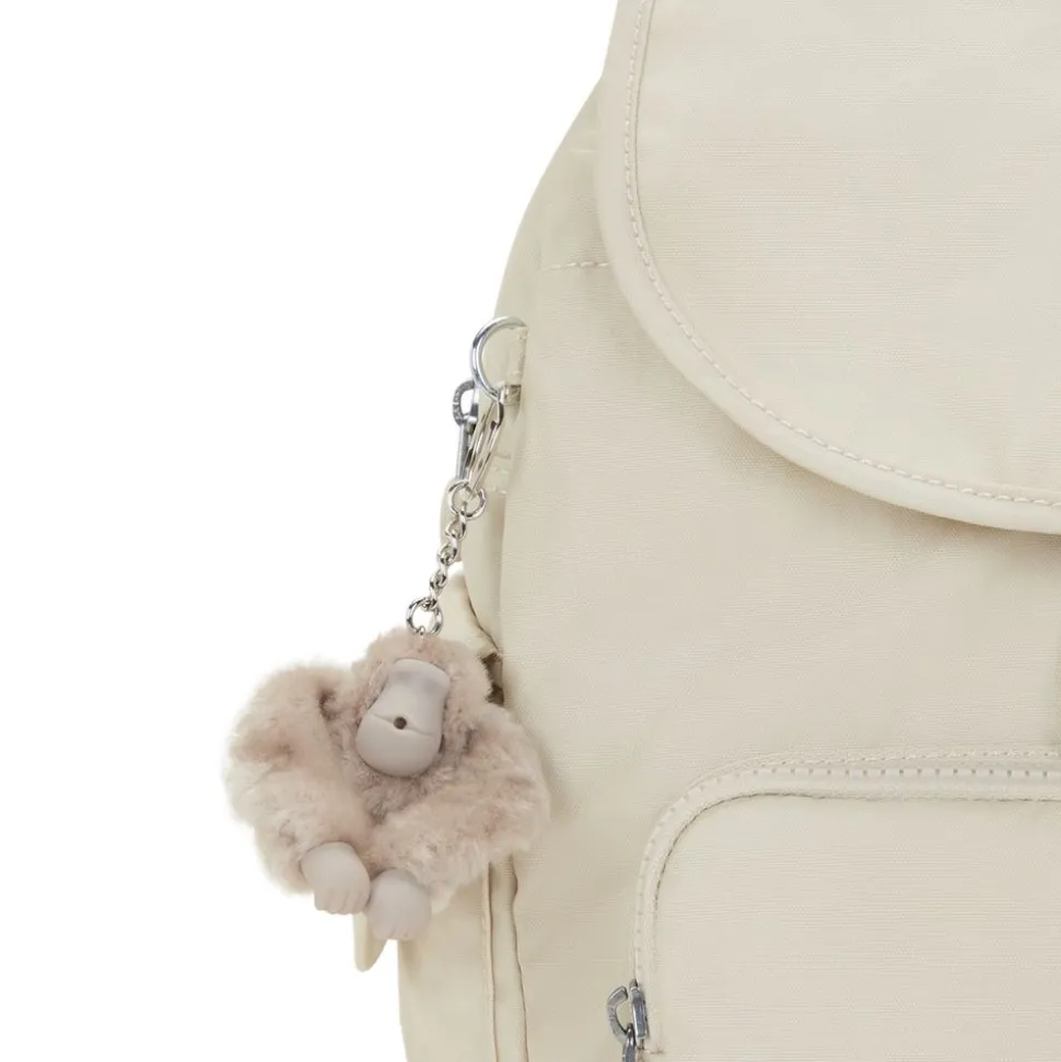 Zaino Kipling City Pack S Beige Pearl