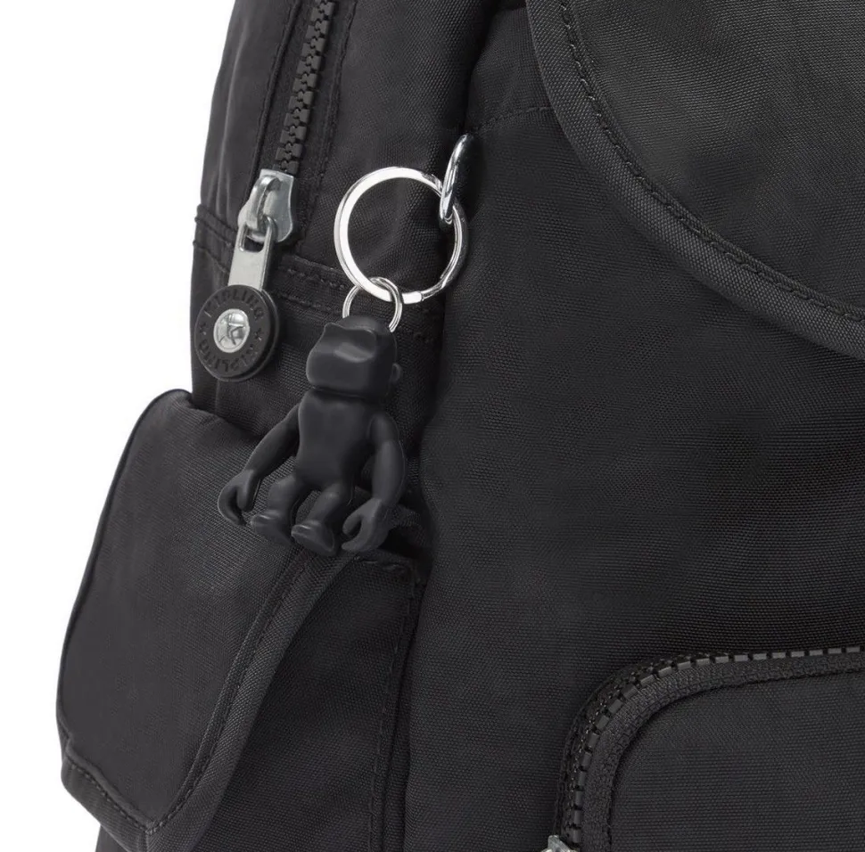 Zaino Kipling City Pack S Black Noir