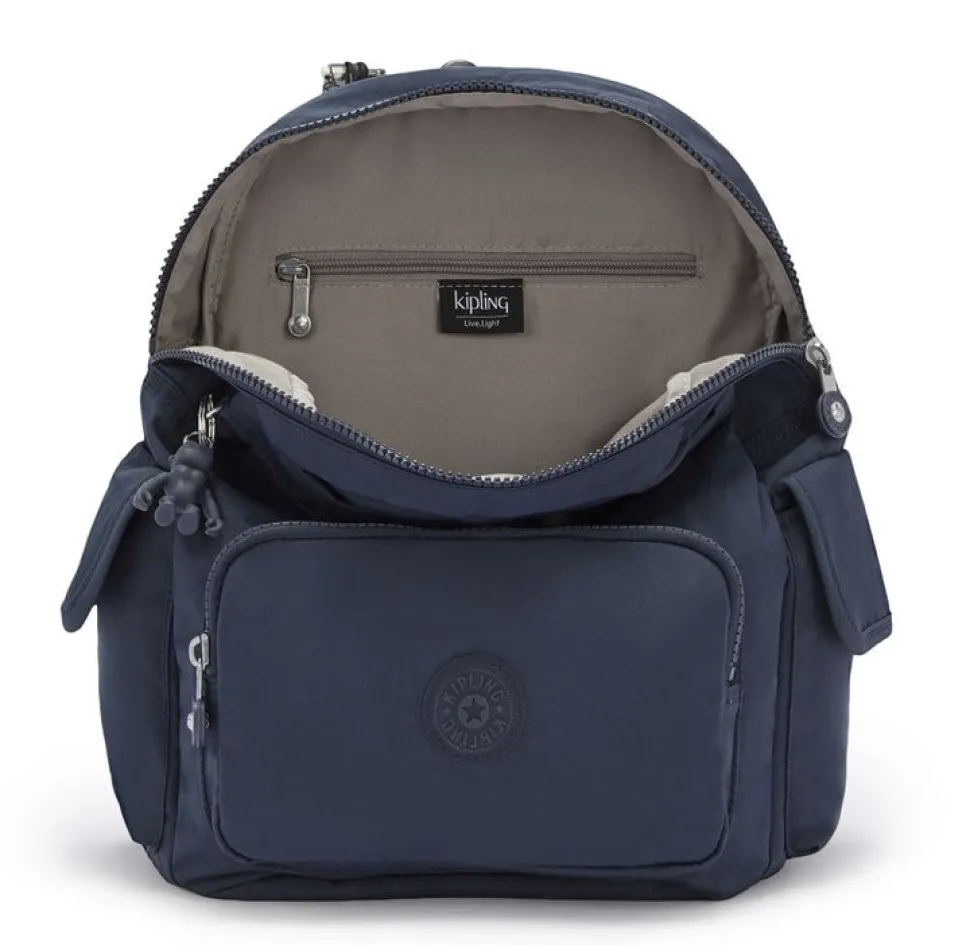 Zaino Kipling City Pack S Blue Bleu