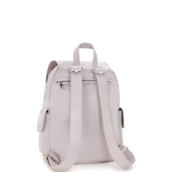 Zaino Kipling City Pack S Gleam Silver