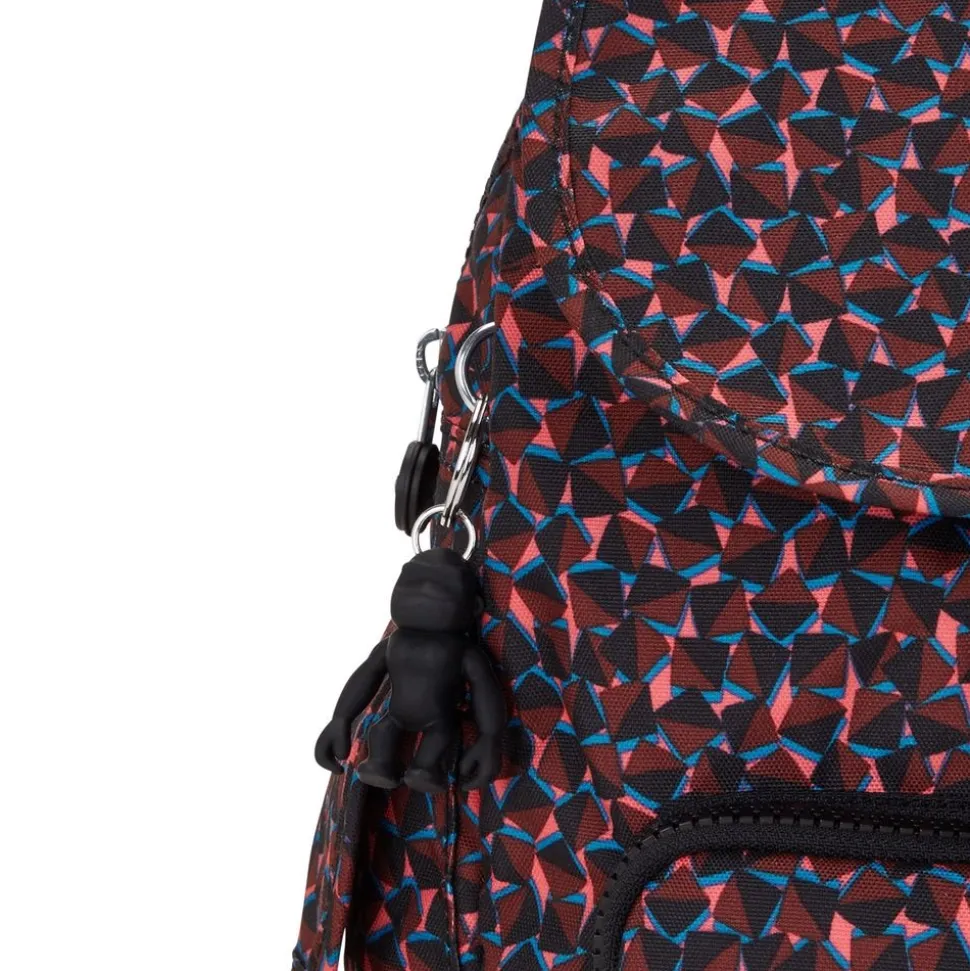 Zaino Kipling City Pack S Happy Squares