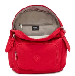 Zaino Kipling City Pack S Red Rouge