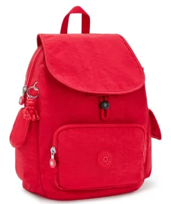 Zaino Kipling City Pack S Red Rouge