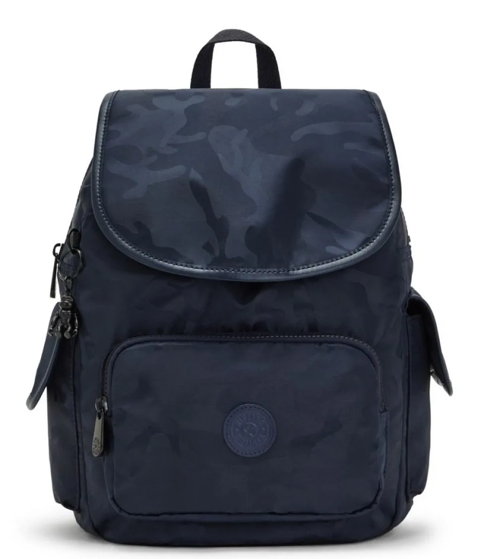 Zaino Kipling City Pack S Satin Camo Blue