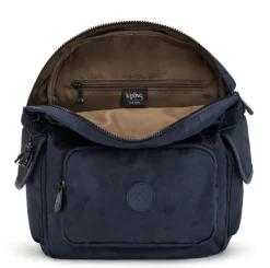 Zaino Kipling City Pack S Satin Camo Blue