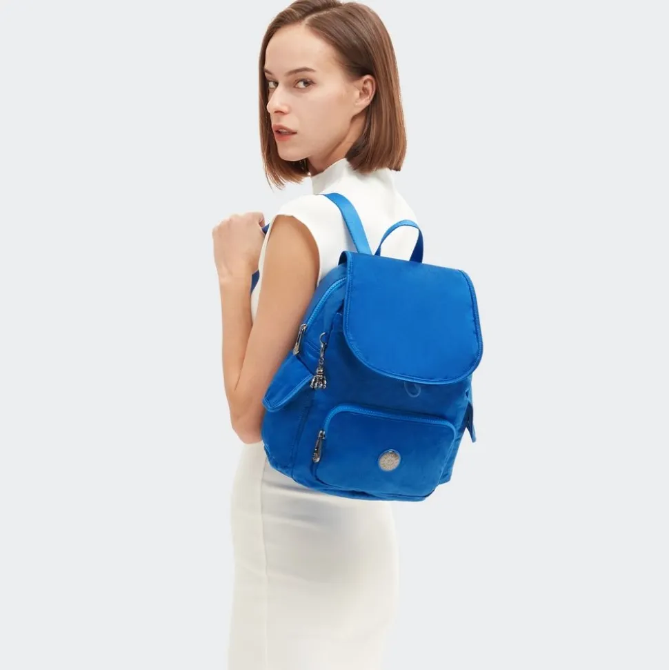 Zaino Kipling City Pack S Satin Blue