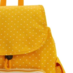 Zaino Kipling City Pack S Soft Dot Yellow