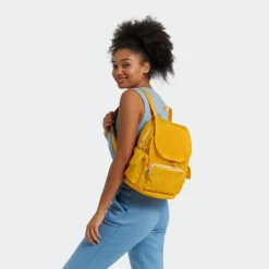 Zaino Kipling City Pack S Soft Dot Yellow
