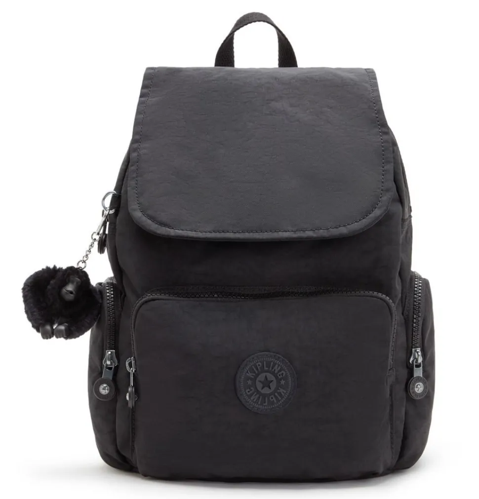 Zaino Kipling City Zip Mini Black Noir