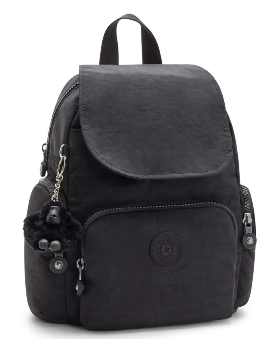 Zaino Kipling City Zip Mini Black Noir