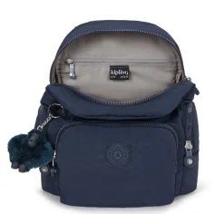 Zaino Kipling City Zip Mini Blue Bleu
