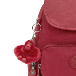 Zaino Kipling City Zip Mini Funky Red