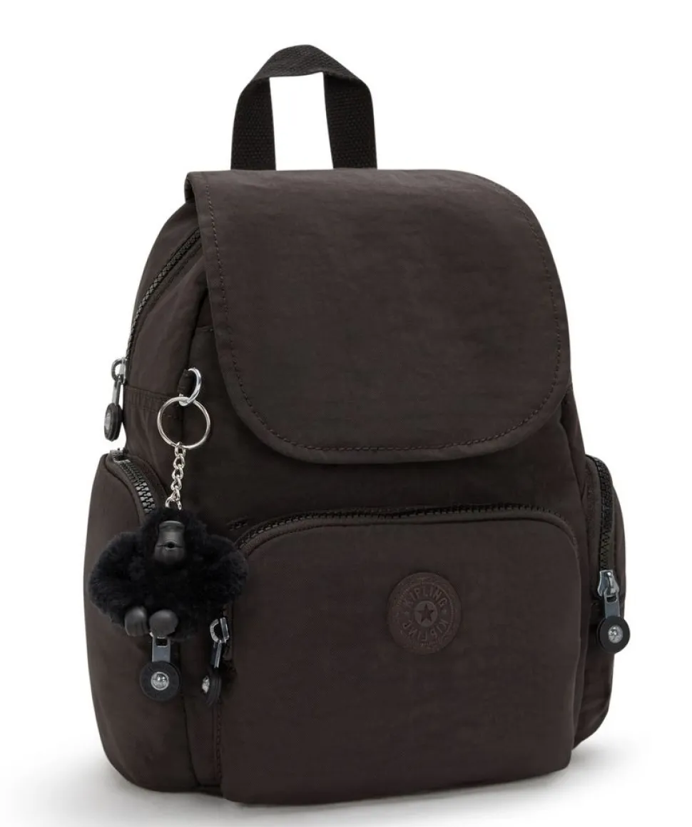 Zaino Kipling City Zip Mini Nostalgic Brown