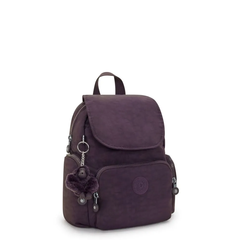 Zaino Kipling City Zip Mini Ultimate Plum