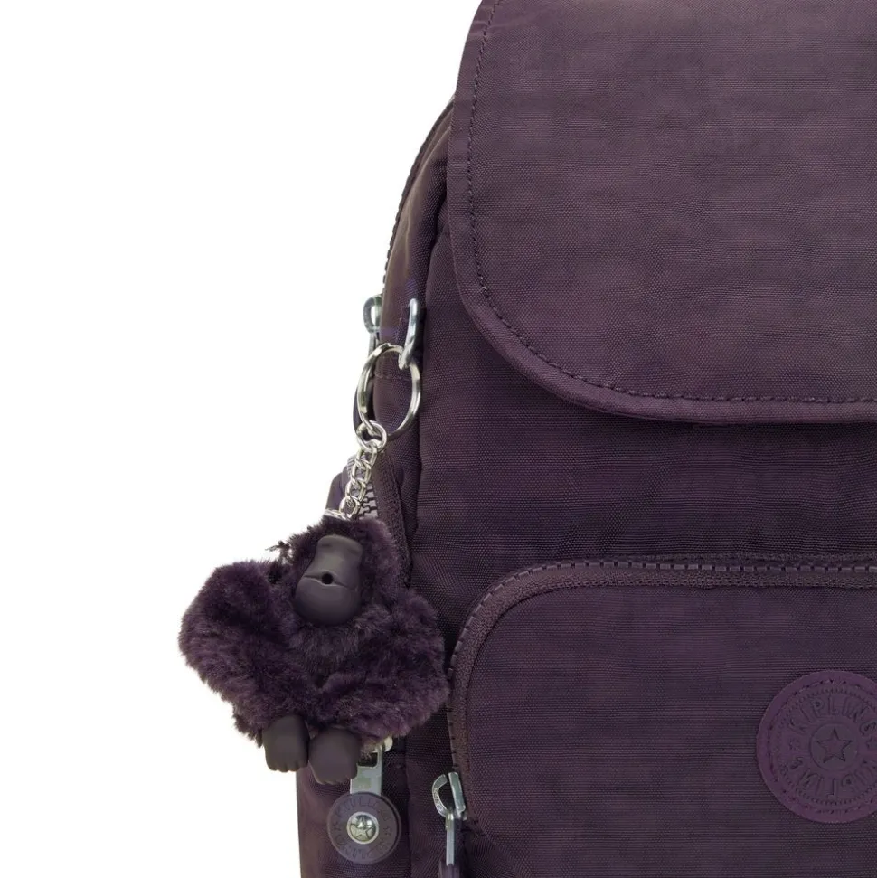 Zaino Kipling City Zip Mini Ultimate Plum