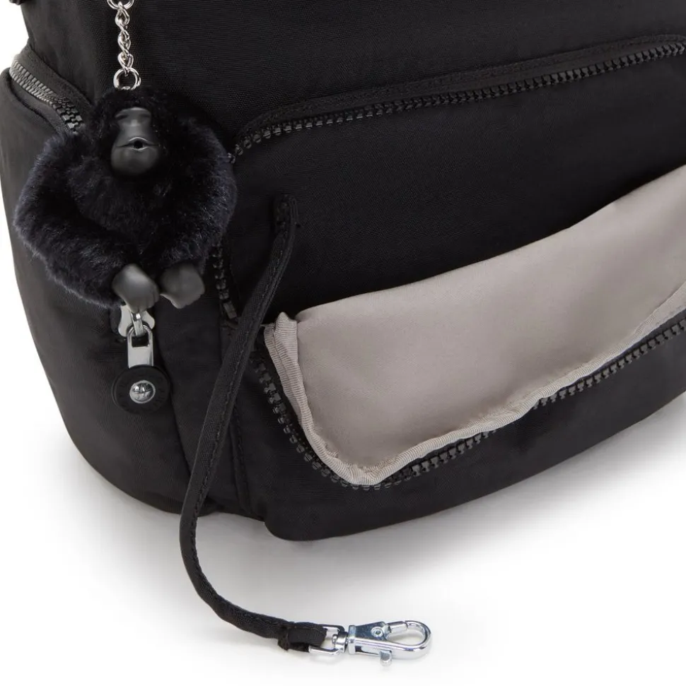 Zaino Kipling City Zip S Black Noir