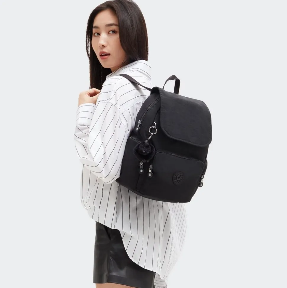 Zaino Kipling City Zip S Black Noir