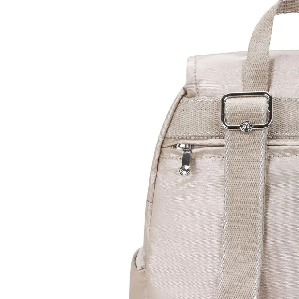 Zaino Kipling City Zip S Metallic Glow