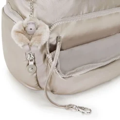 Zaino Kipling City Zip S Metallic Glow