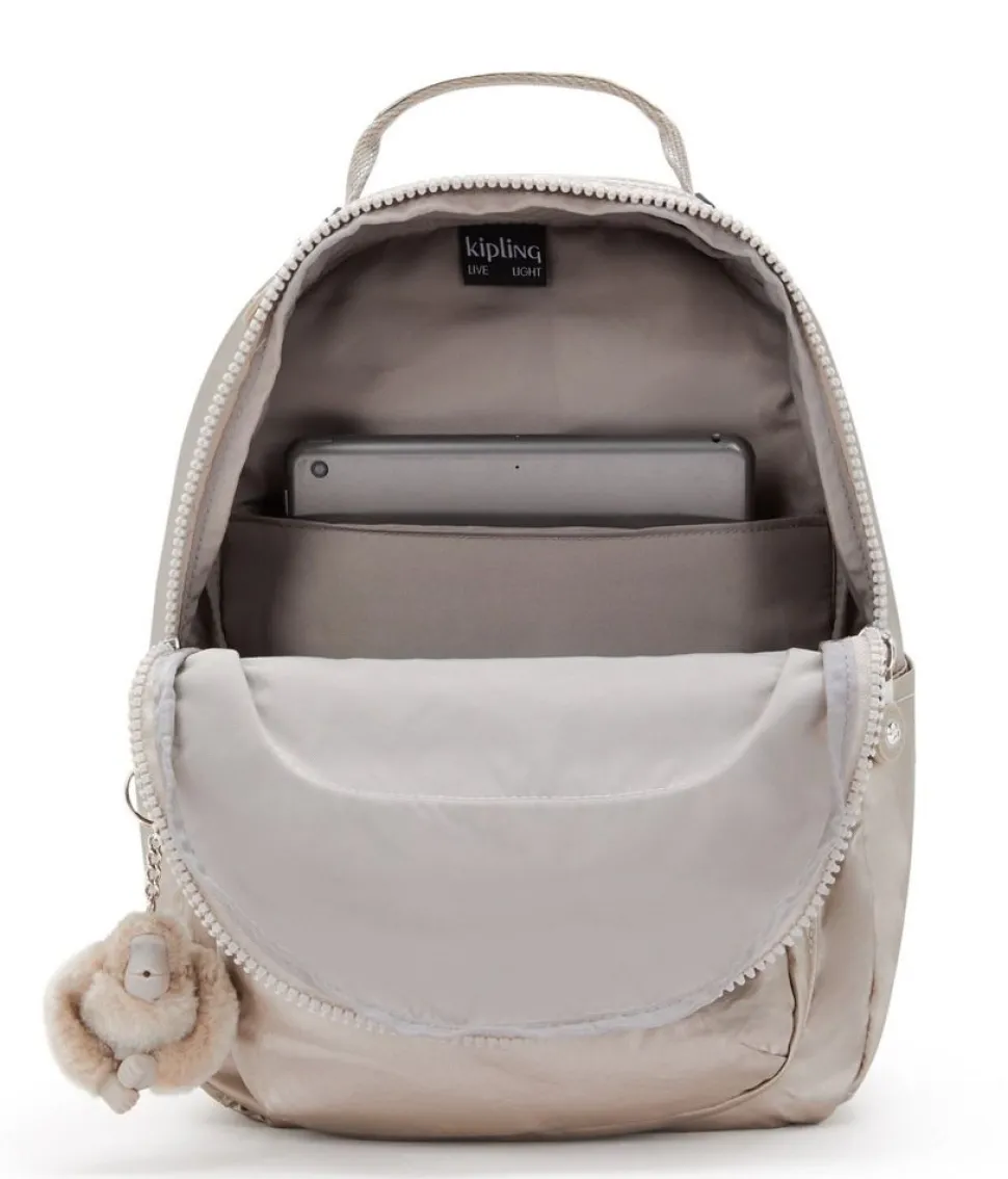 Zaino Kipling Seoul S Metallic Glow