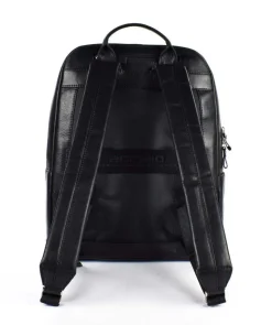 Zaino lavoro in pelle Acciaio 8377 Nero