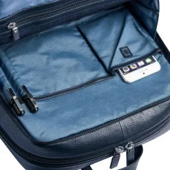 Zaino lavoro in pelle Roncato Alaska 2427 Navy