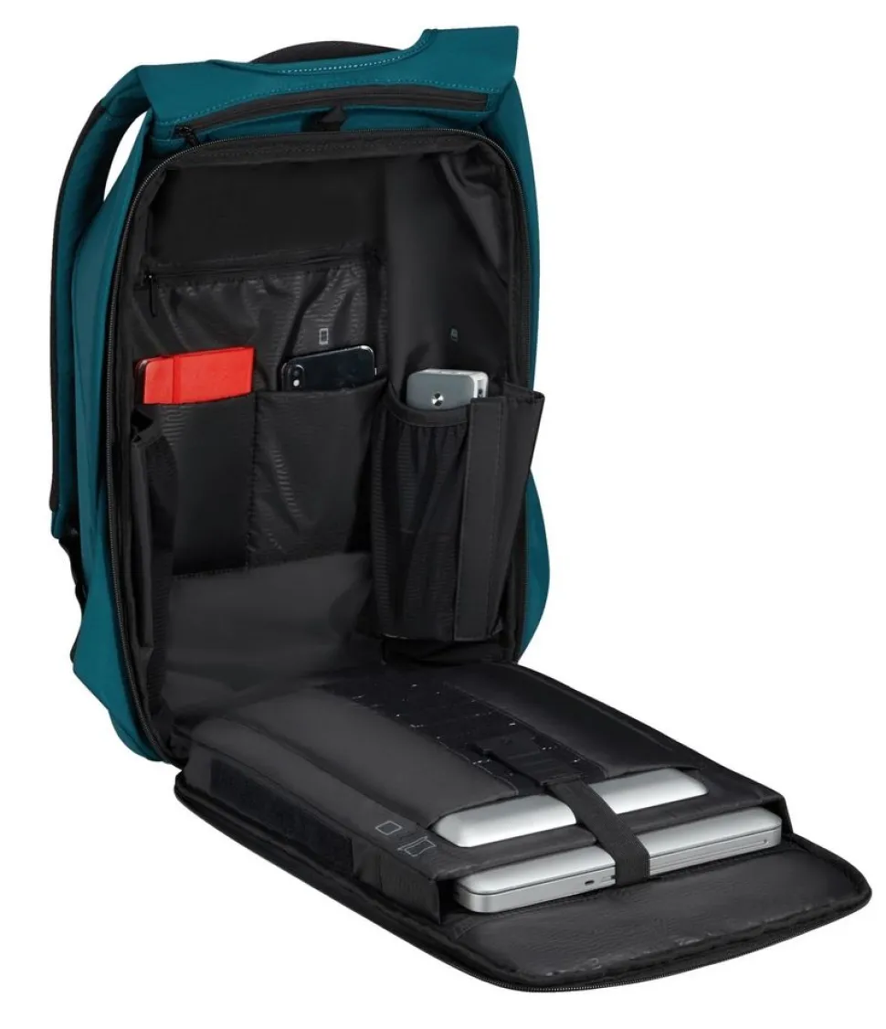 Zaino lavoro 15,6" Samsonite Securipak 2.0 Petrolio