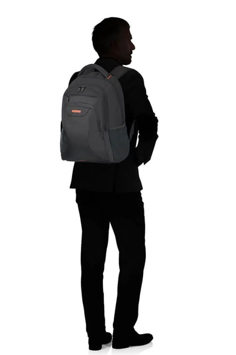 Zaino porta pc 17,3" American Tourister At Work Nero/Arancio