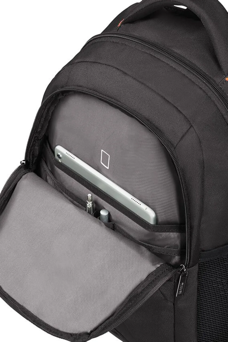 Zaino porta pc 15,6" American Tourister At Work Nero/Arancio