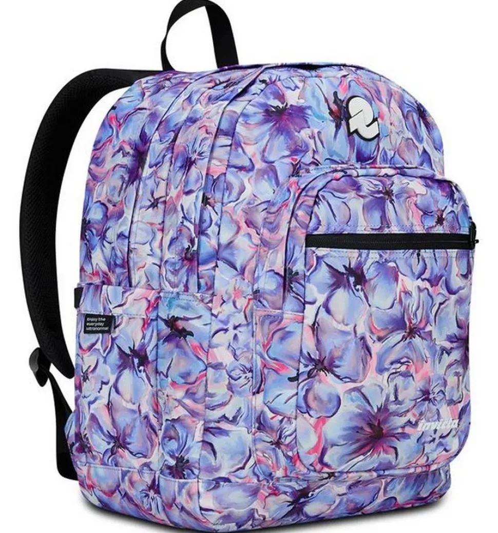 Zaino scuola Invicta Fantasy Light Flowers