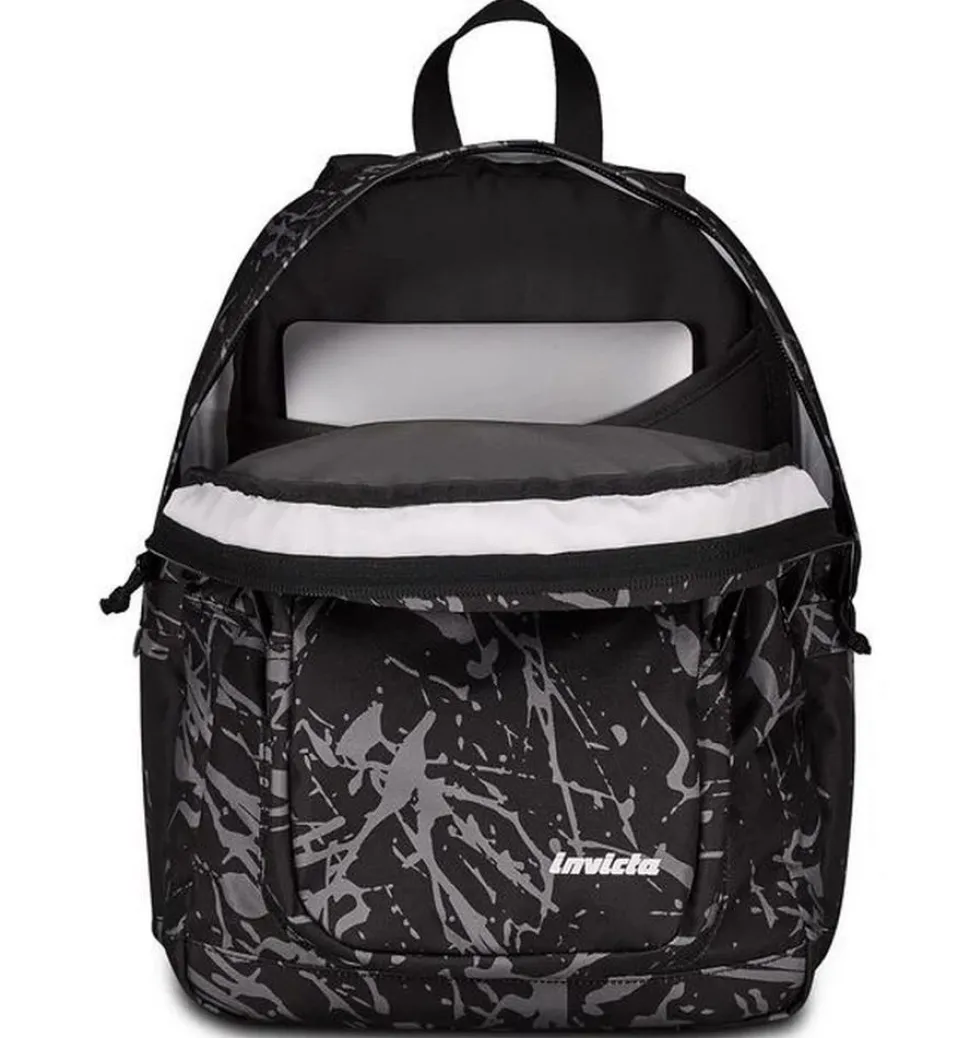 Zaino scuola Invicta Jelek Fantasy Black Dripping