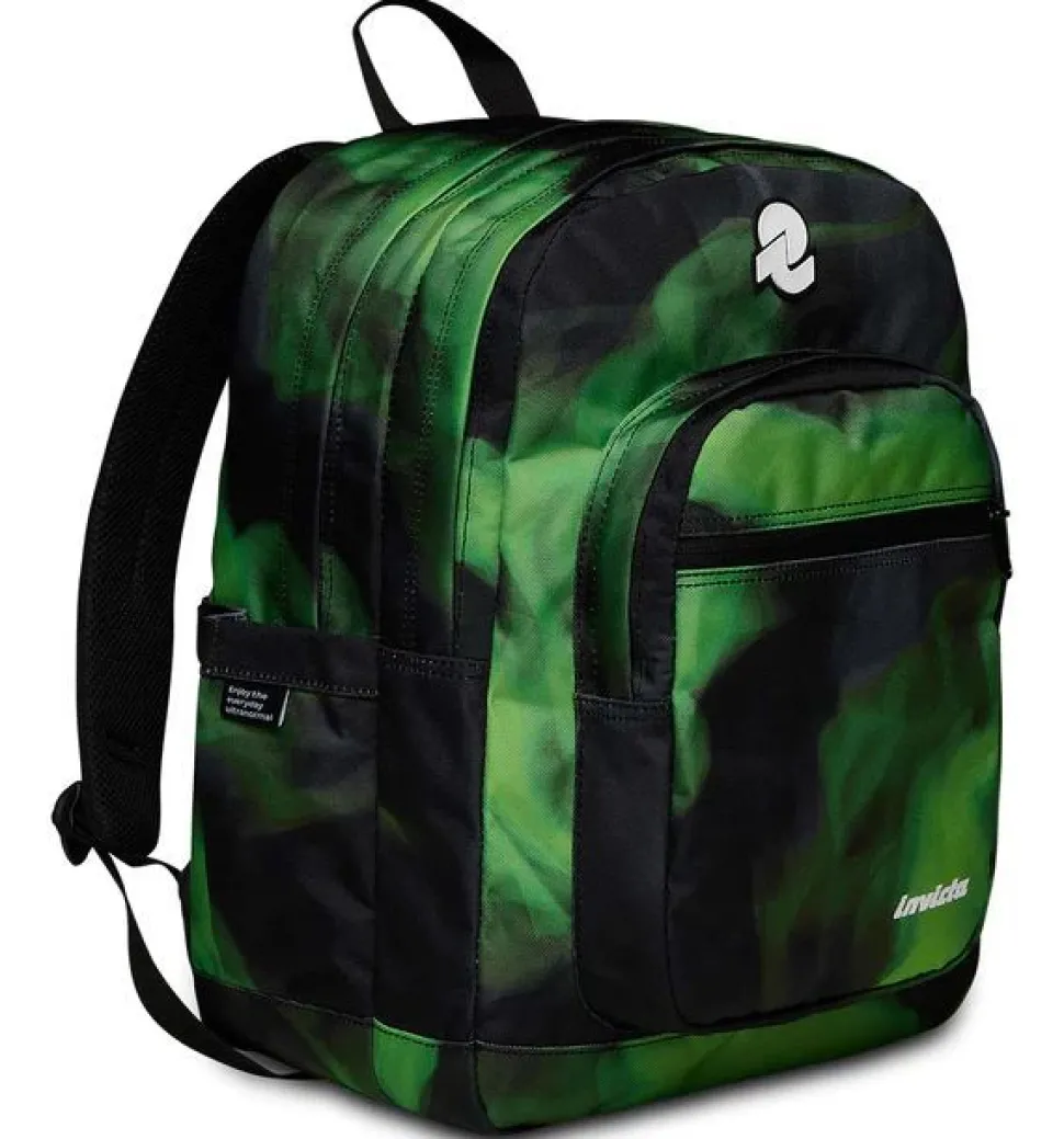 Zaino scuola Invicta Jelek Fantasy Smoky Green