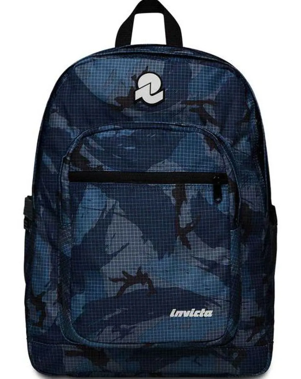 Zaino scuola Invicta Jelek Fantasy Military Camo Avio