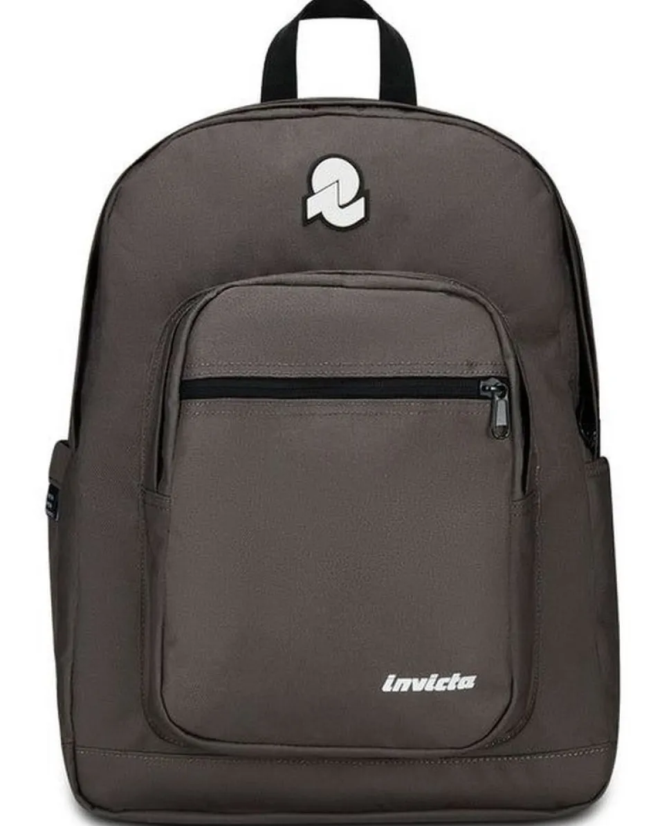 Zaino scuola Invicta Jelek Plain Grigio