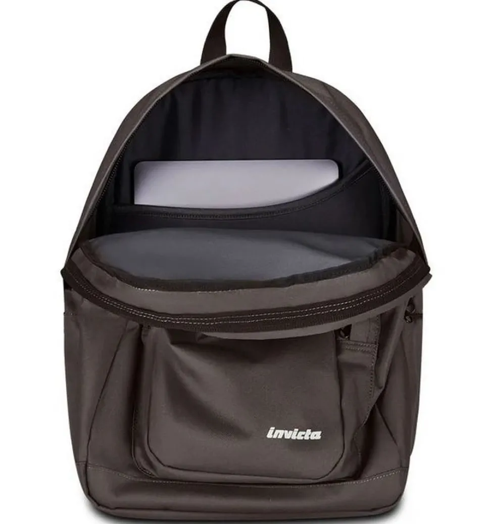 Zaino scuola Invicta Jelek Plain Grigio
