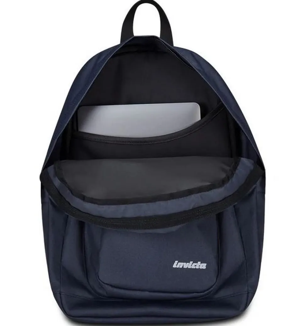 Zaino scuola Invicta Jelek Plain Blu