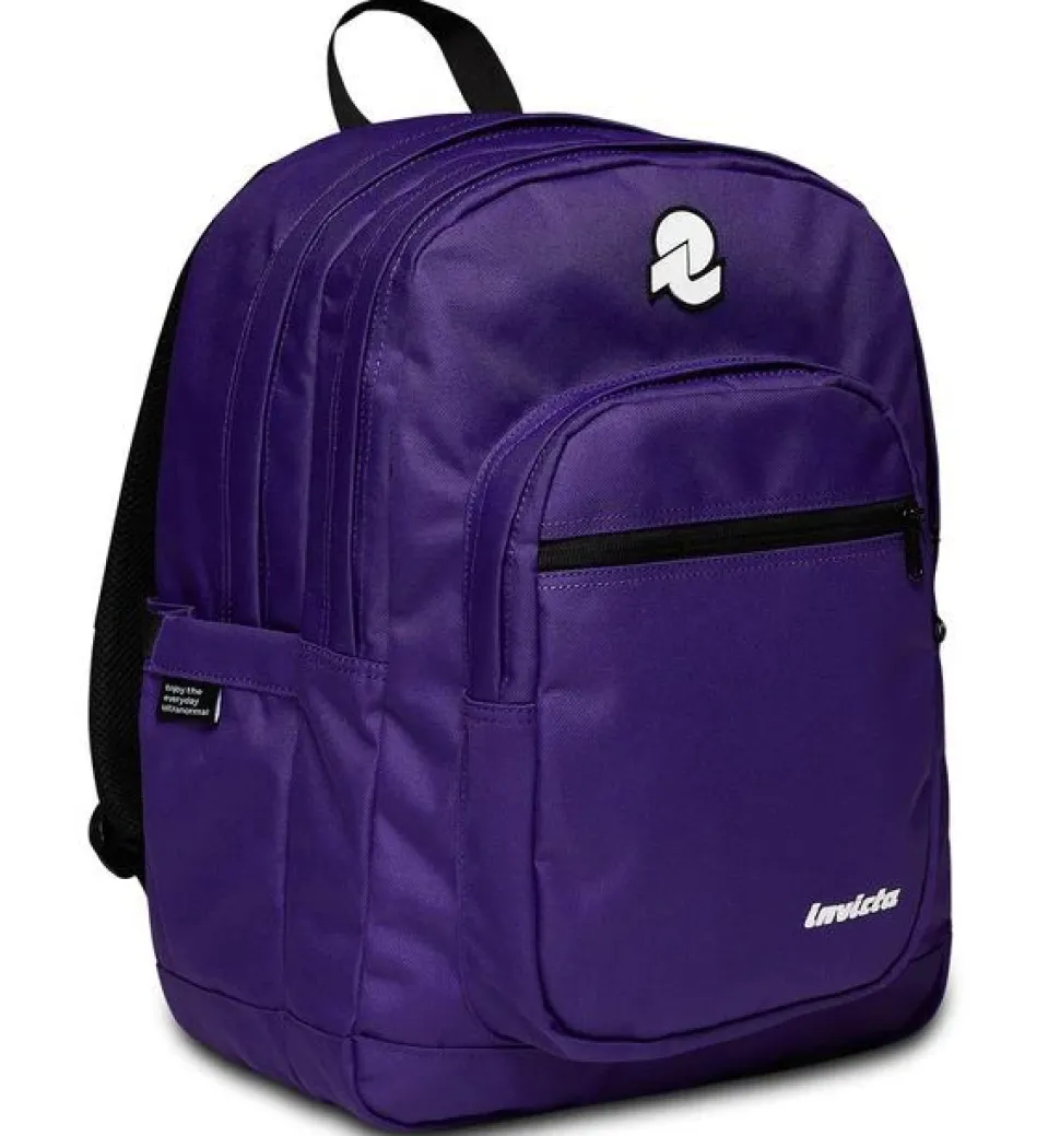 Zaino scuola Invicta Jelek Plain Viola
