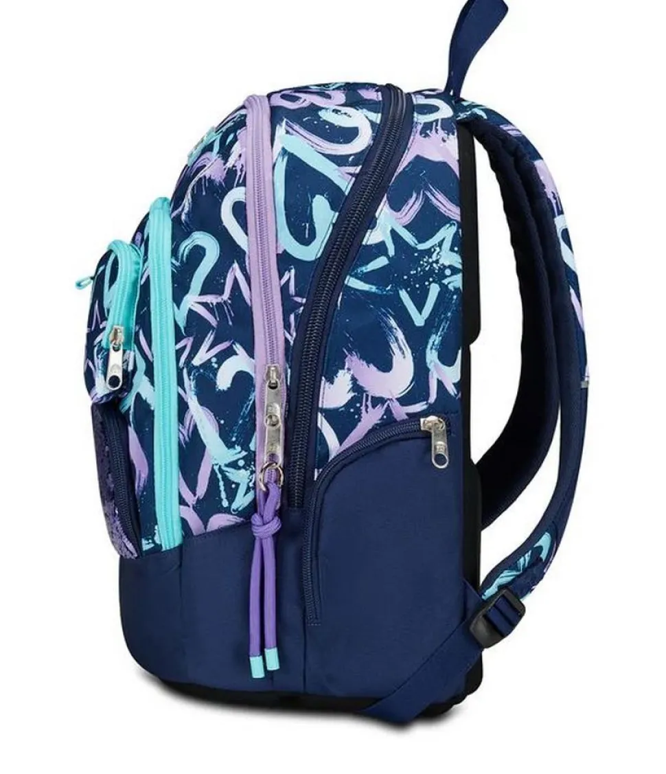 Zaino scuola Seven Advanced Crystal Purple