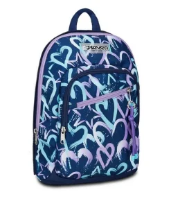 Zaino scuola Seven Advanced Detach Crystal Purple