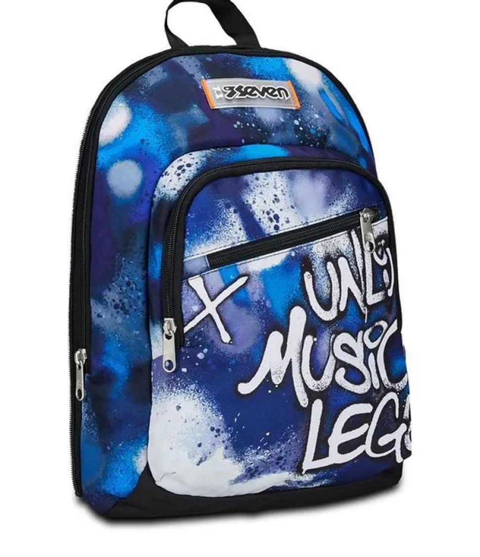 Zaino scuola Seven Advanced Detach Retrocolor