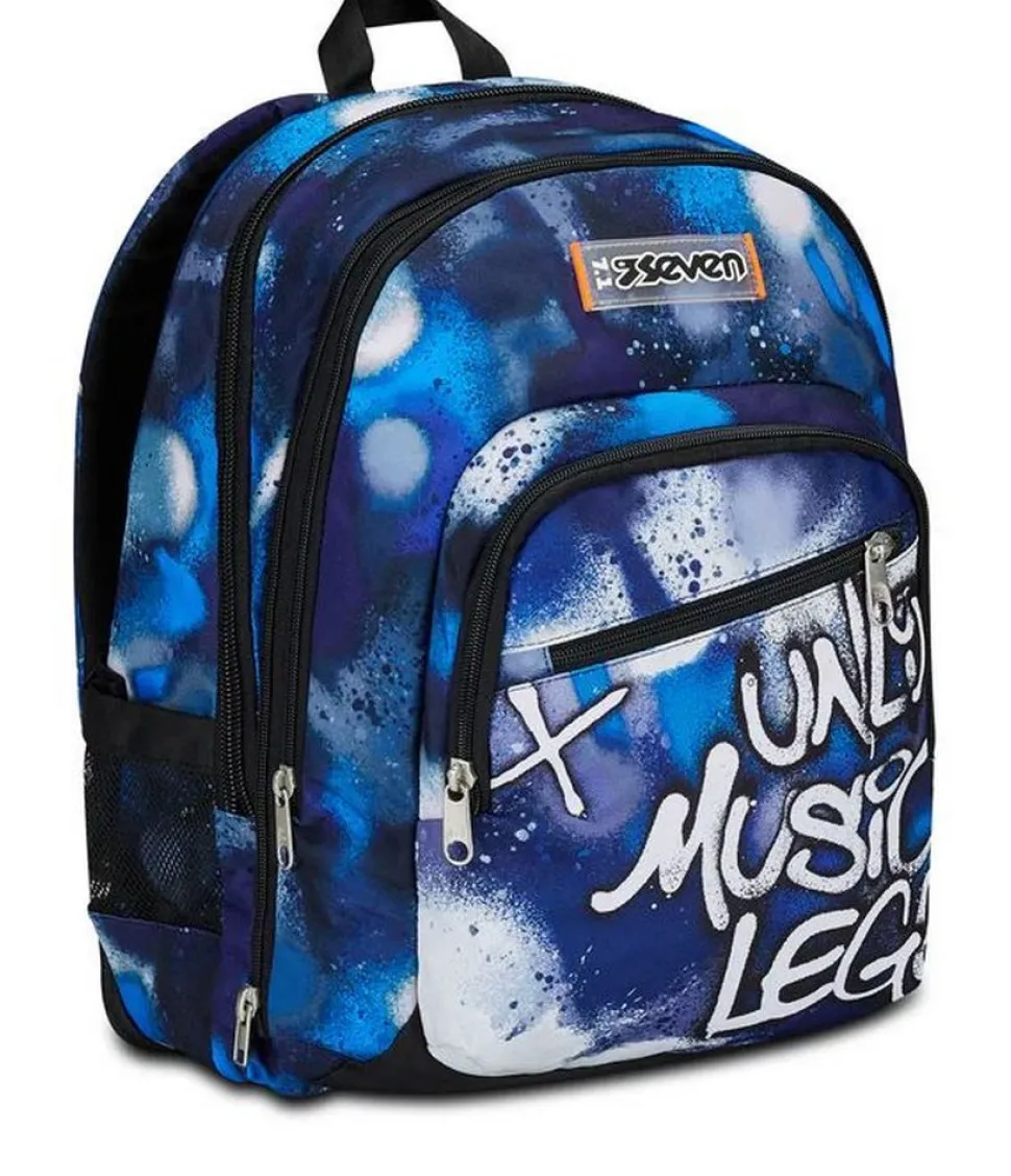 Zaino scuola Seven Advanced Detach Retrocolor