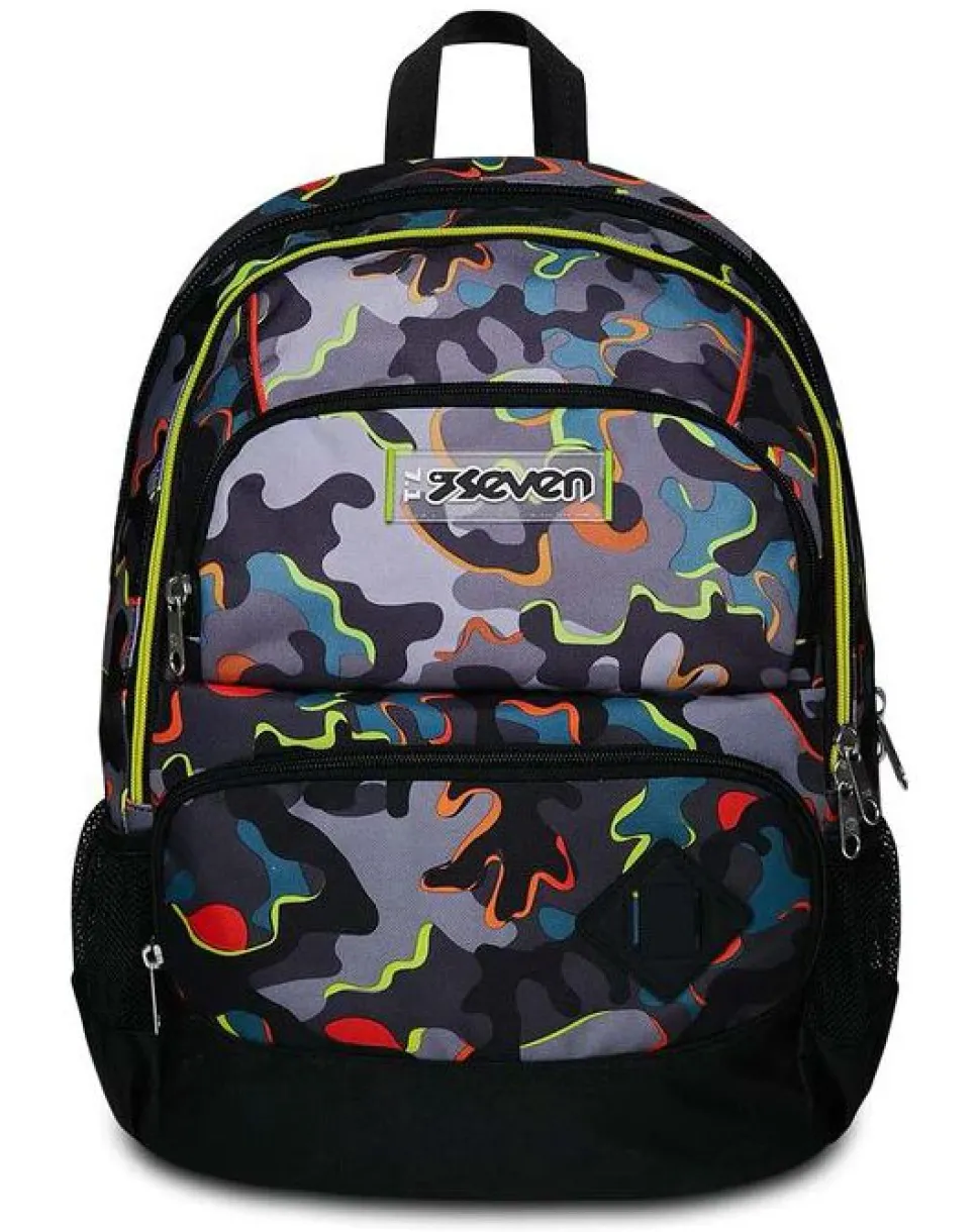 Zaino scuola Seven Advanced Pockets Dye On