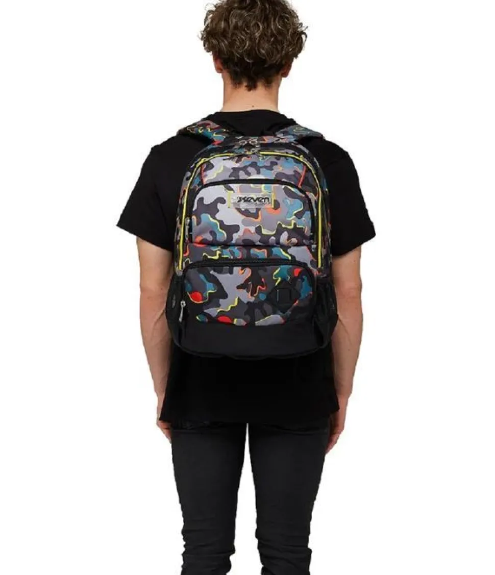 Zaino scuola Seven Advanced Pockets Dye On