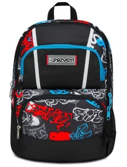 Zaino scuola Seven Advanced Pockets Half Street