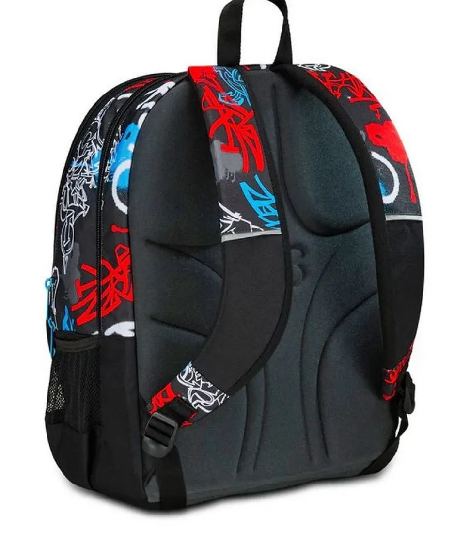 Zaino scuola Seven Advanced Pockets Half Street