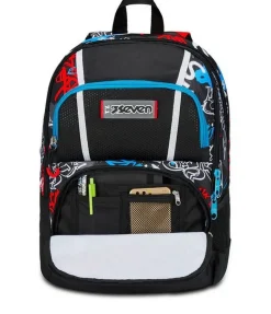 Zaino scuola Seven Advanced Pockets Half Street