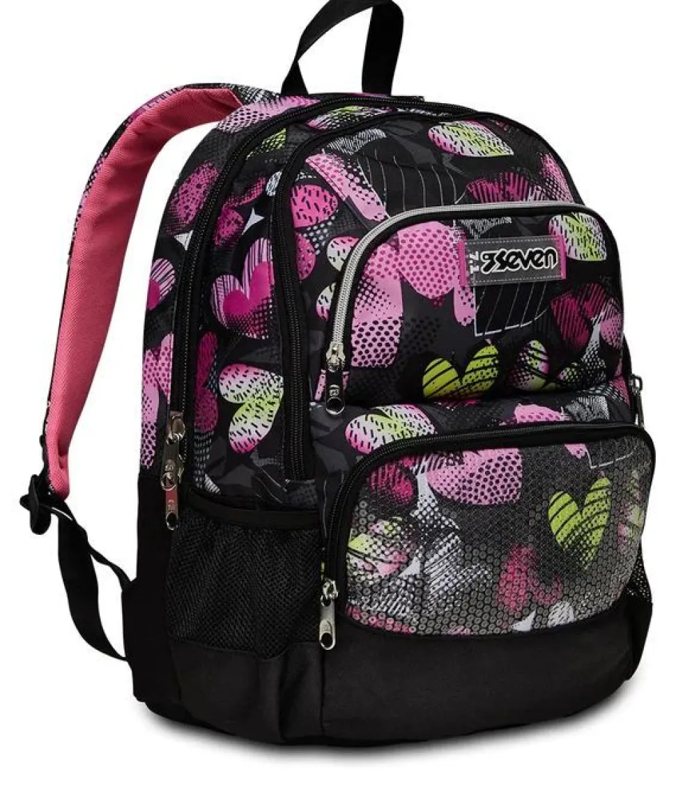 Zaino scuola Seven Advanced Pockets Kiddie Crush