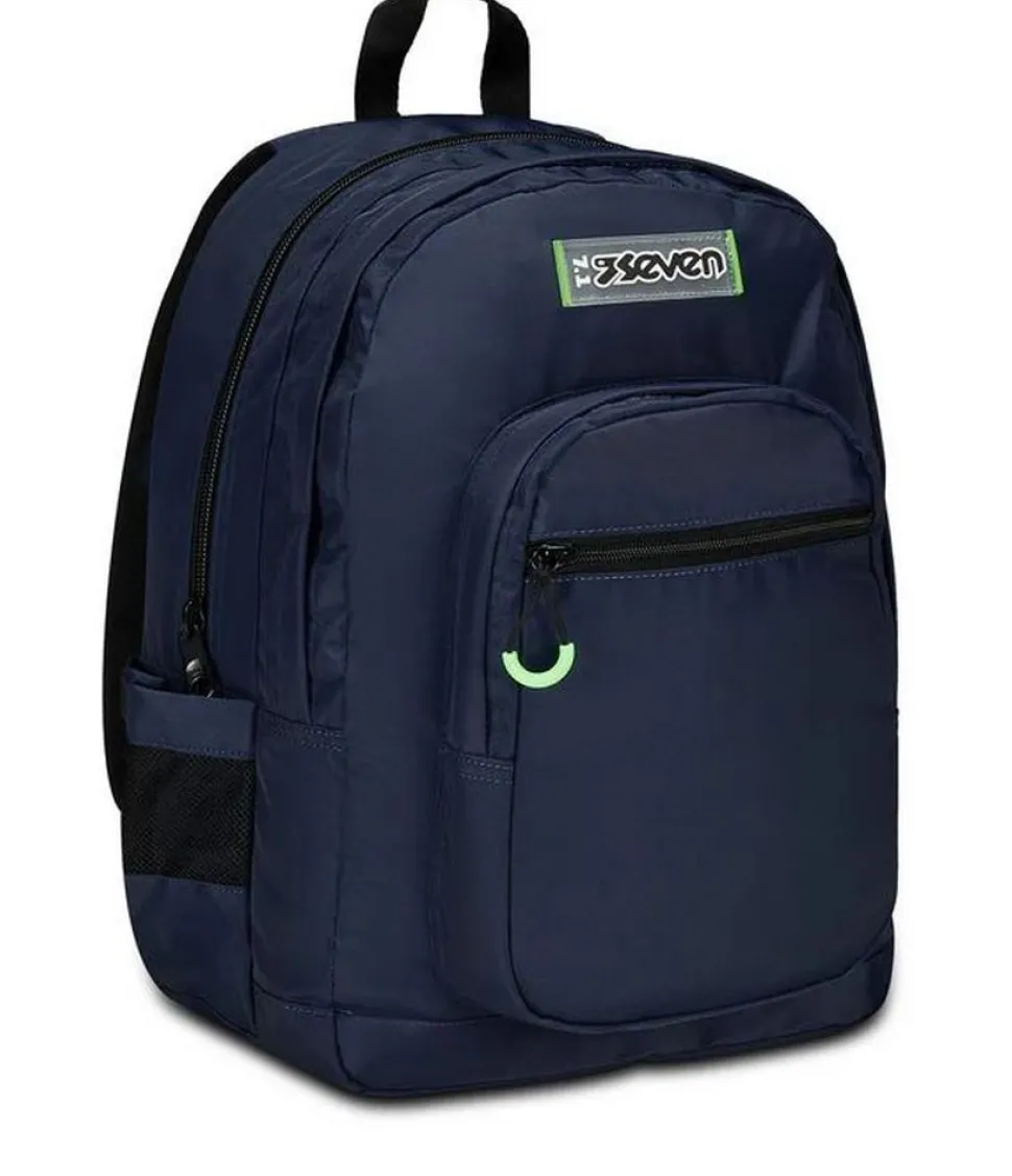 Zaino scuola Seven Freethink Blue Deep