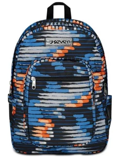 Zaino scuola Seven Freethink Boy Blue Deep
