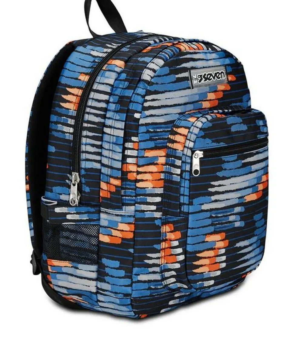 Zaino scuola Seven Freethink Boy Blue Deep